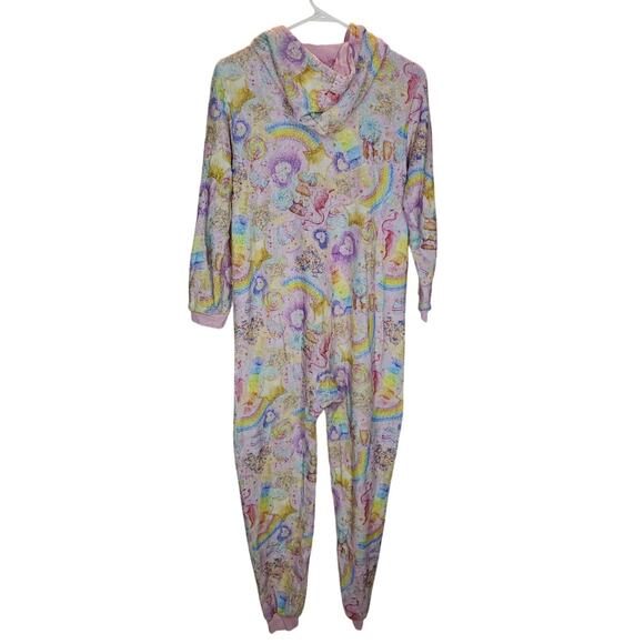 The Children’s Place Rainbow Fleece Hooded One Piece 14 XL - Picture 2 of 6